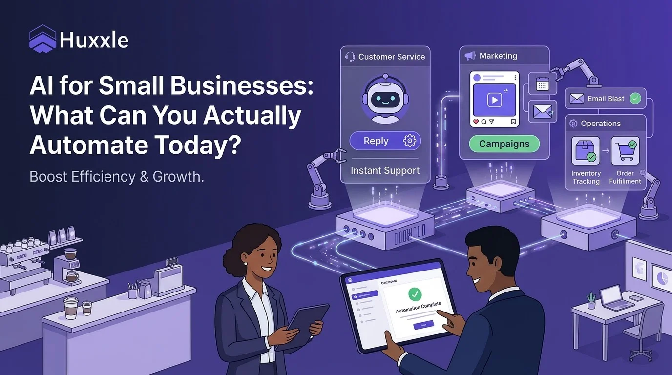 AI for Small Businesses: What Can You Actually Automate Today?