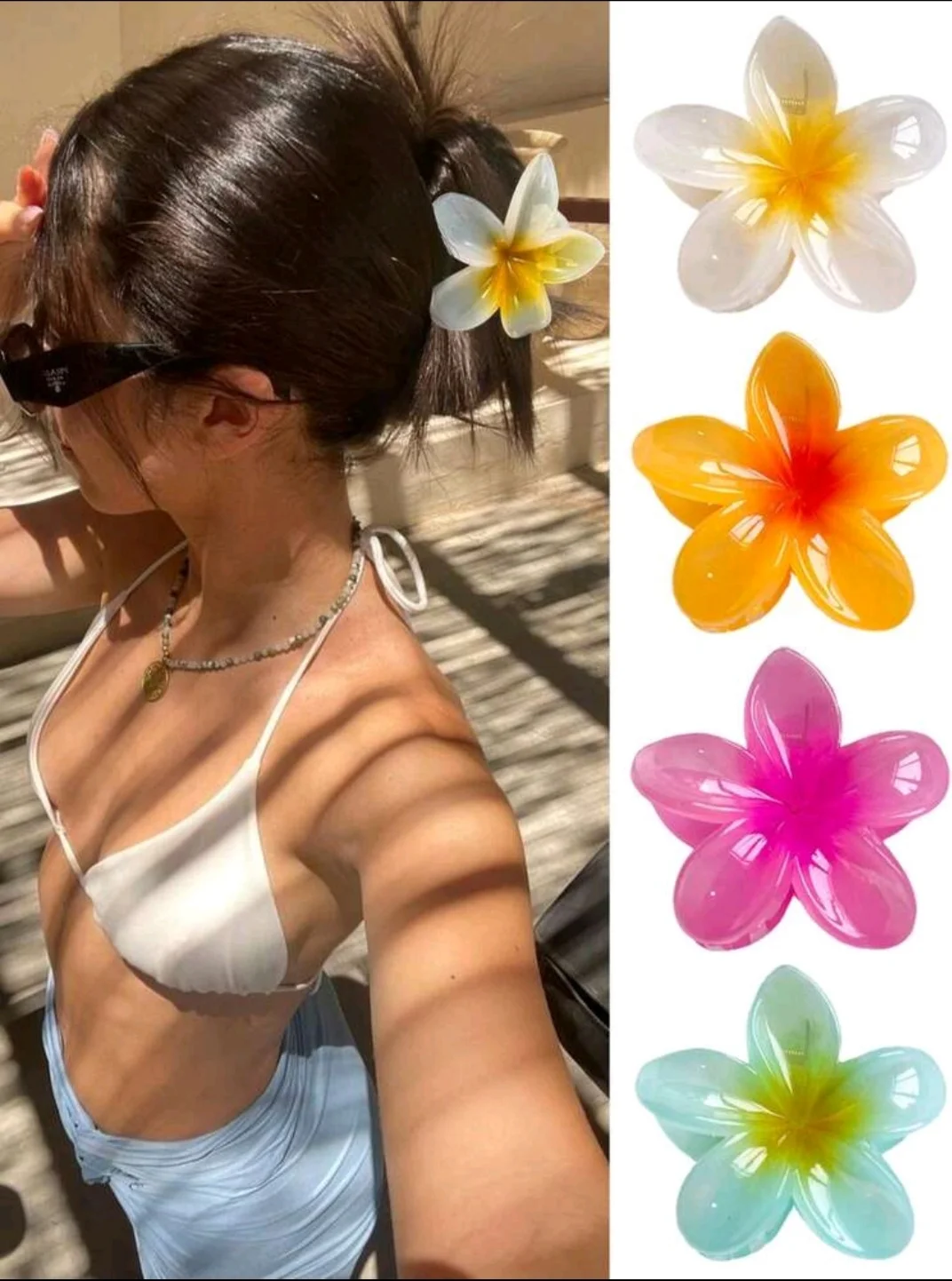 Daisy Hair Clips